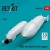 RESKIT RSU48-0577 1200 L fuel tanks French Jaguar (2 pcs) (3D Printed) (1/48)